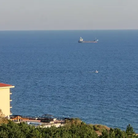 Lägenhet Panoramic Sea View Crown, Pools And Beach,